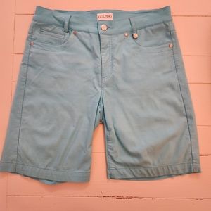 Golfino Women's Bermuda Golf Shorts Size 8 in Teal